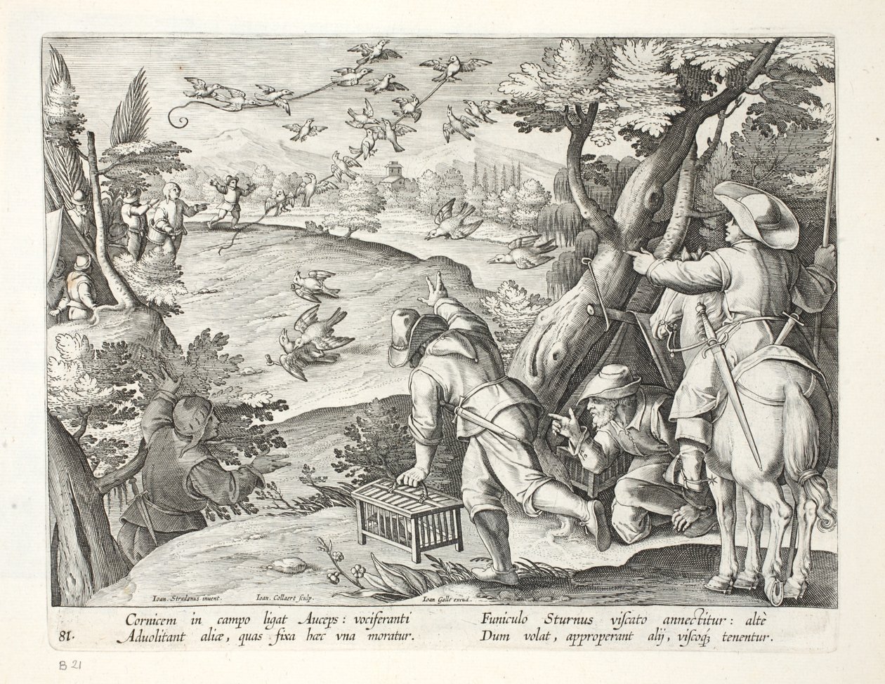 Cazadores de cuervos, ilustración de 