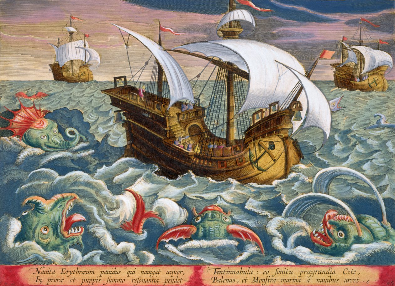 Caza de criaturas marinas, placa 84 de 
