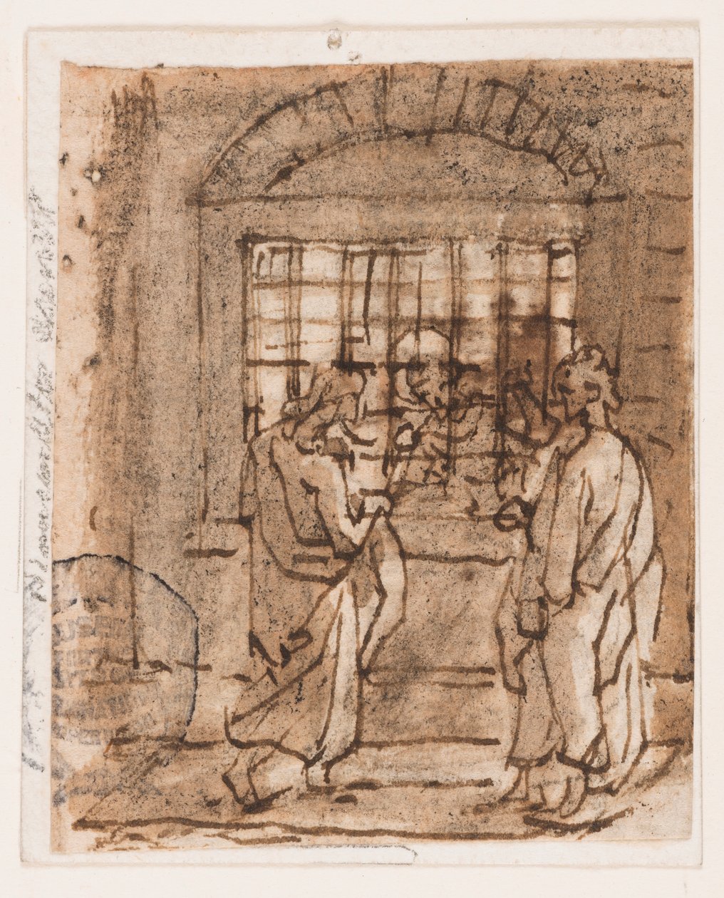 San Pedro en prisión de Jan van der Straet, called Stradanus