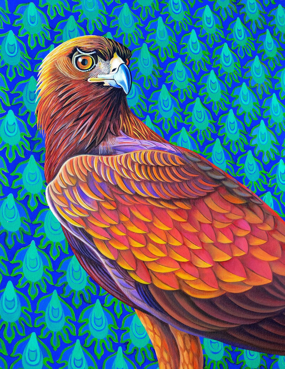 Águila dorada, 2017 de Jane Tattersfield
