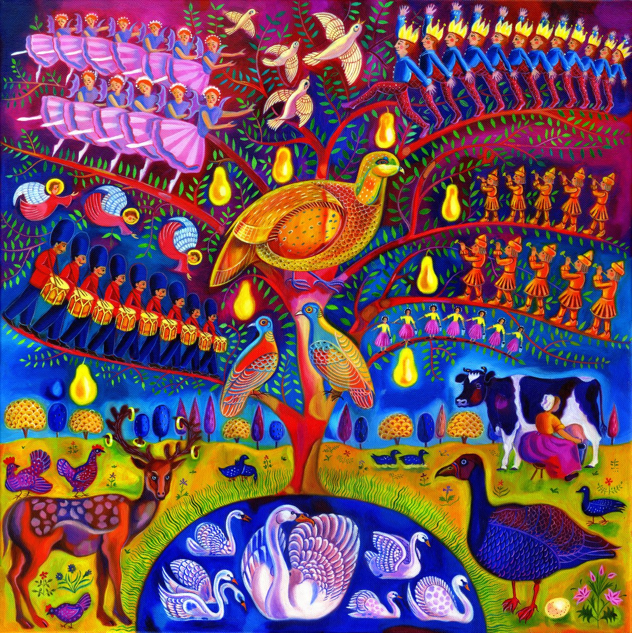 Los Doce Días de Navidad, 2010 de Jane Tattersfield