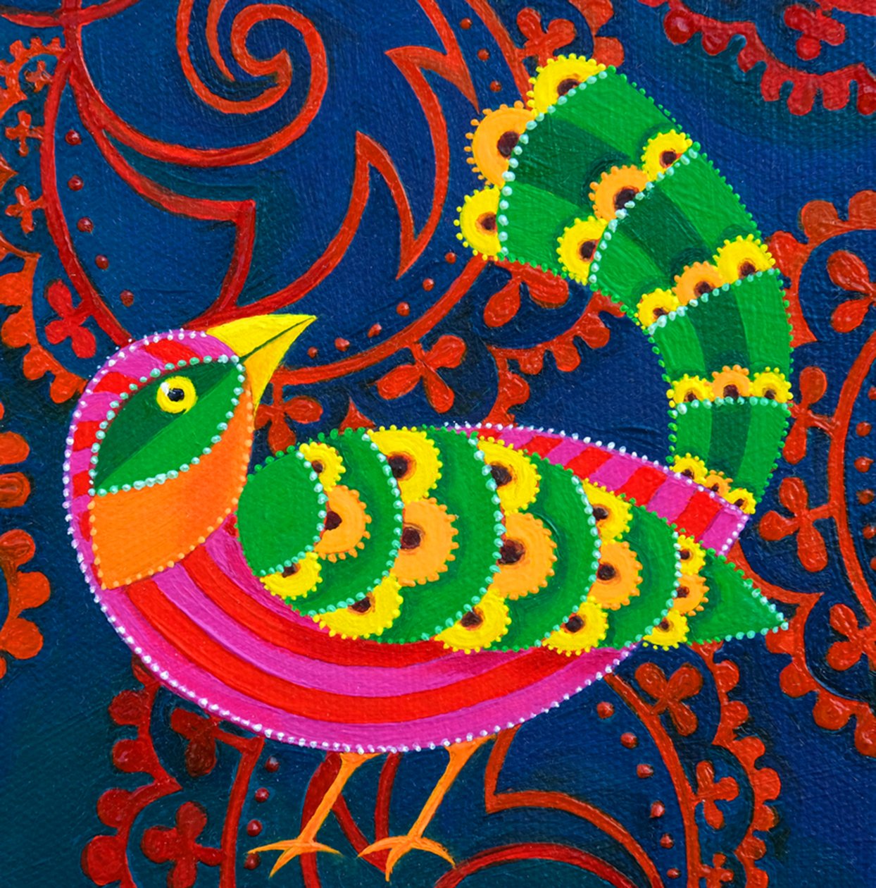 Pájaro de Cola Verde de Jane Tattersfield