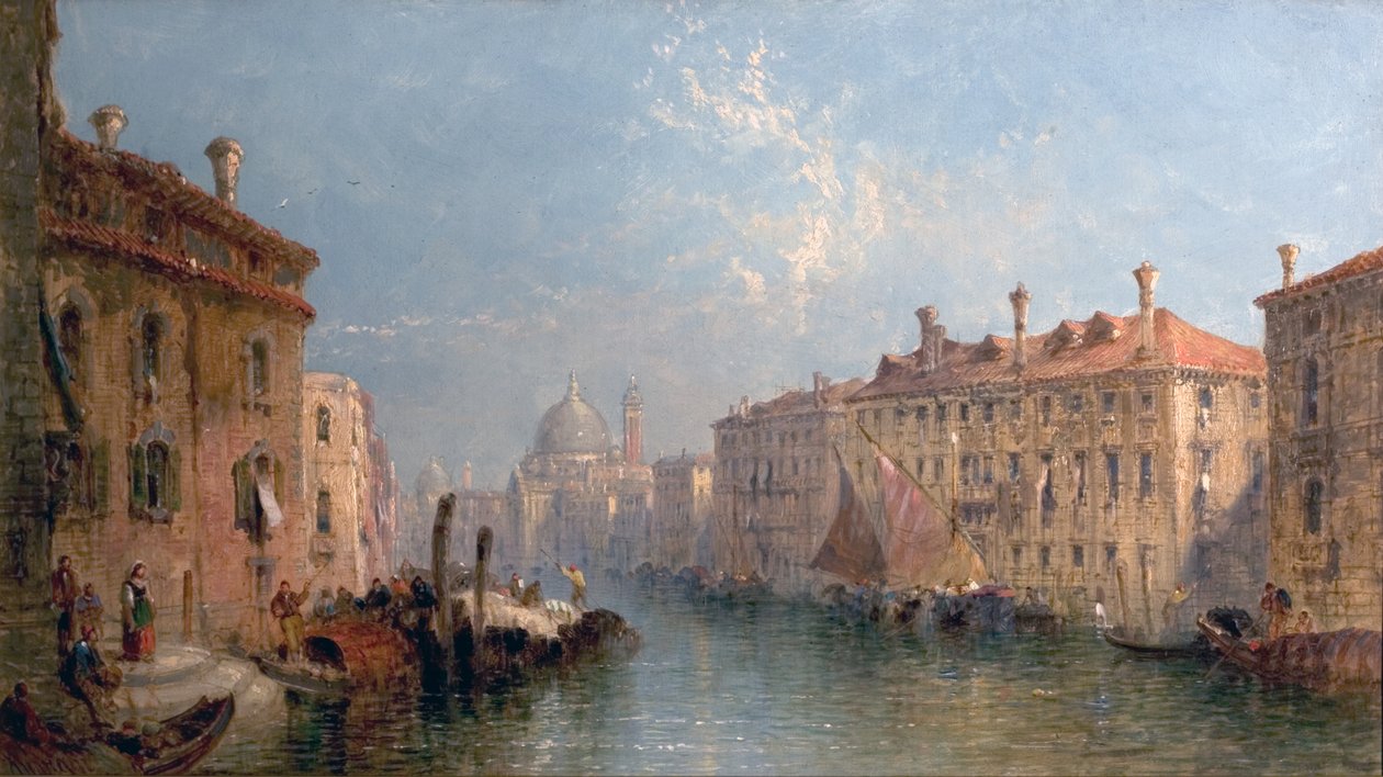 Gran Canal, Venecia, Italia de Jane Vivian