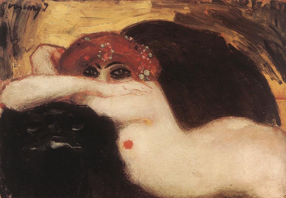 Desnudo pelirrojo de János Vaszary