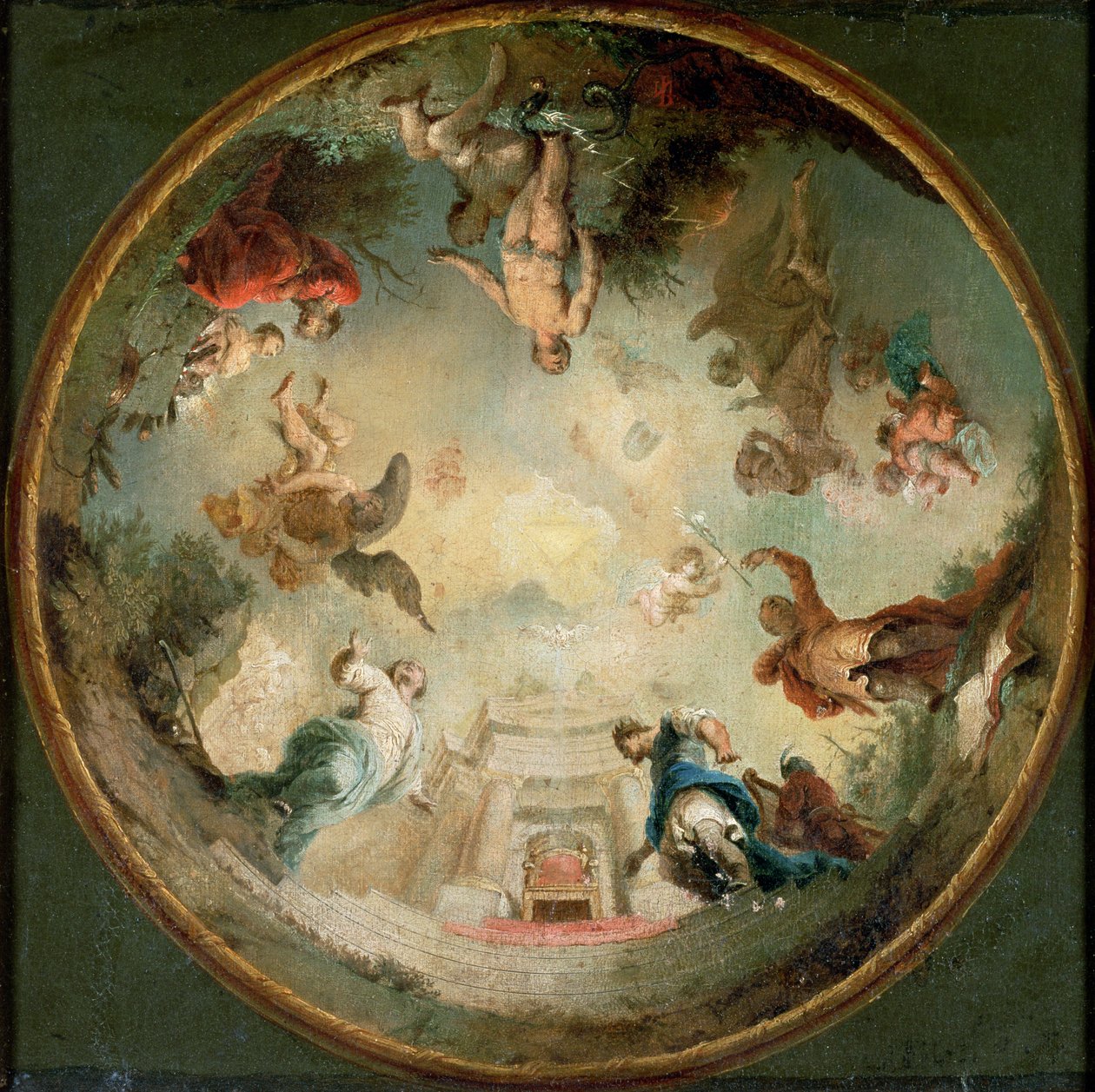 Diseño de techo de Januarius Zick
