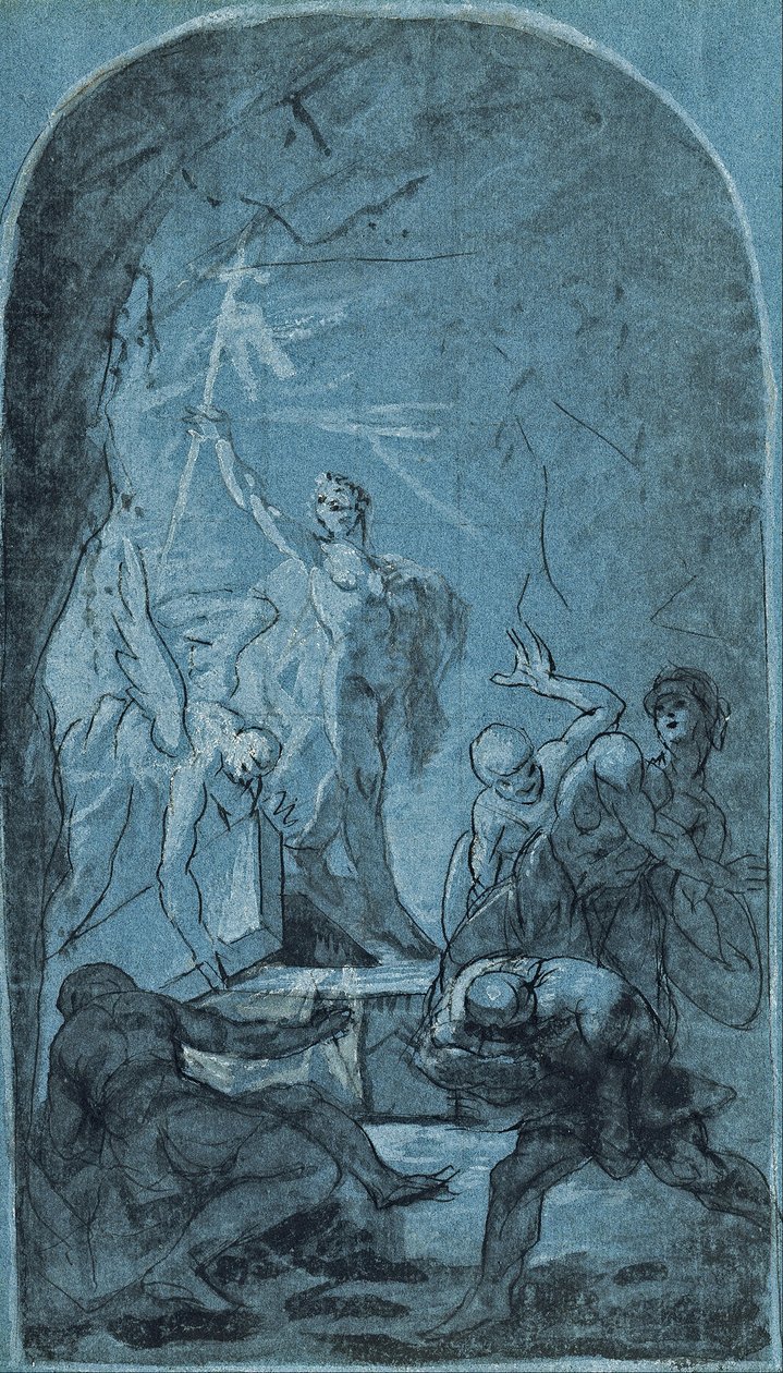 La resurrección de Cristo de Januarius Zick