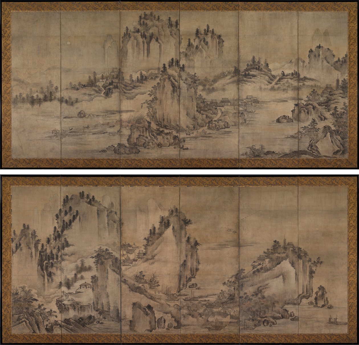 Paisaje de Japan, Muromachi period
