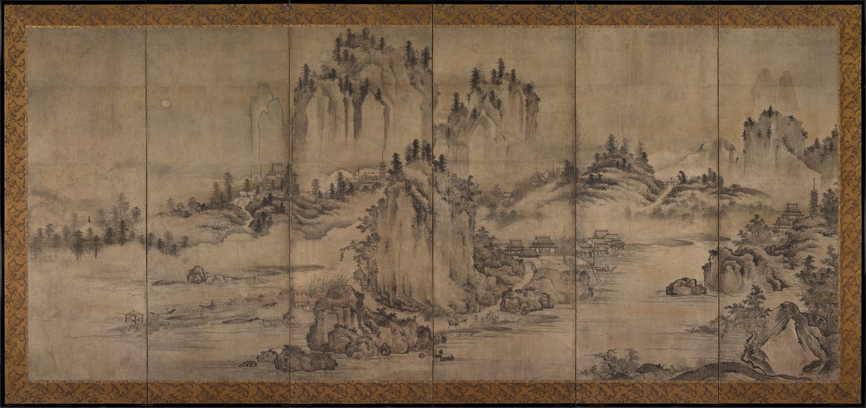 Paisaje de Japan, Muromachi period