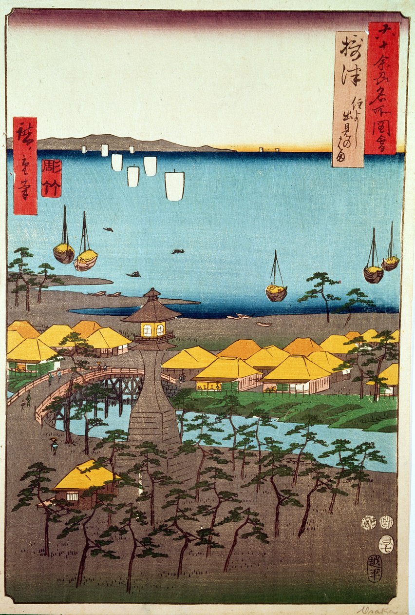 Vista de Osaka de Japanese School