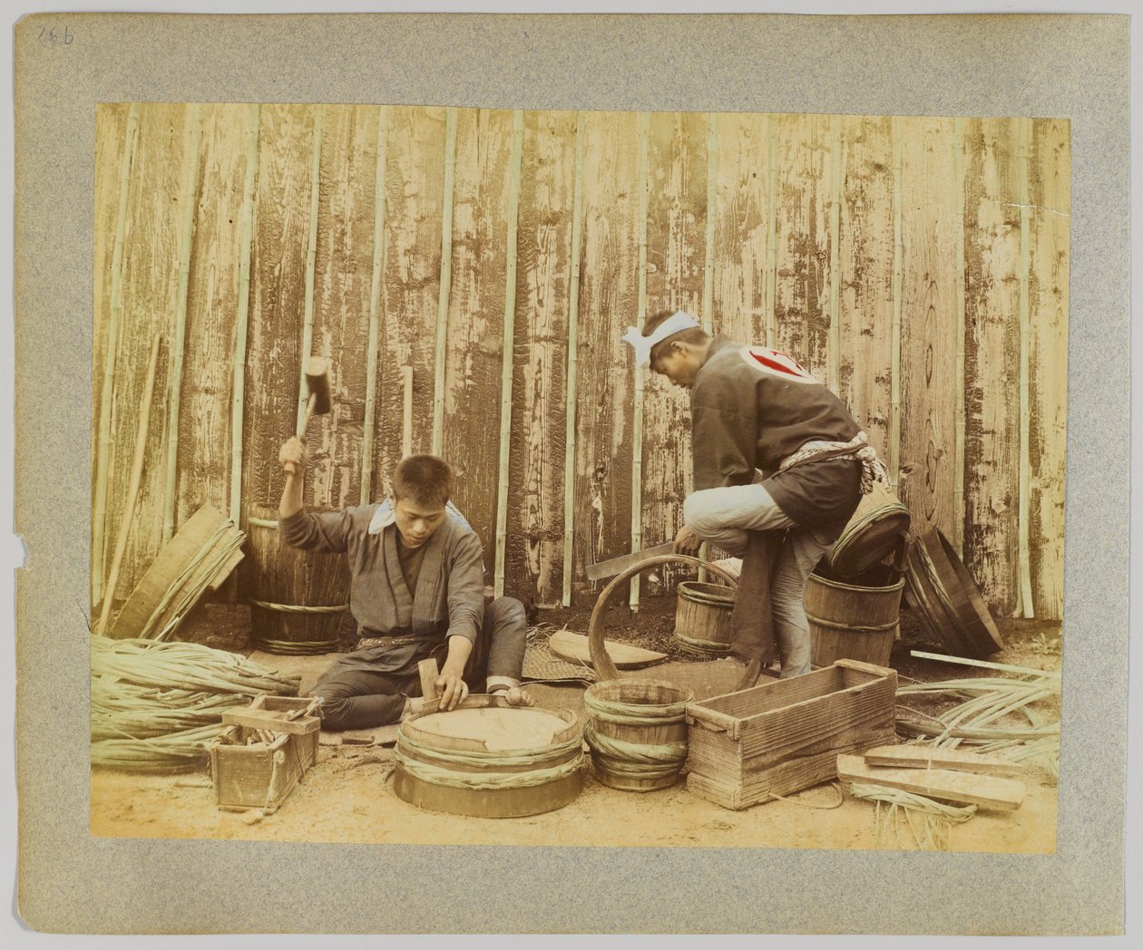 Fabricación de barriles, Japón de Japanese Photographer