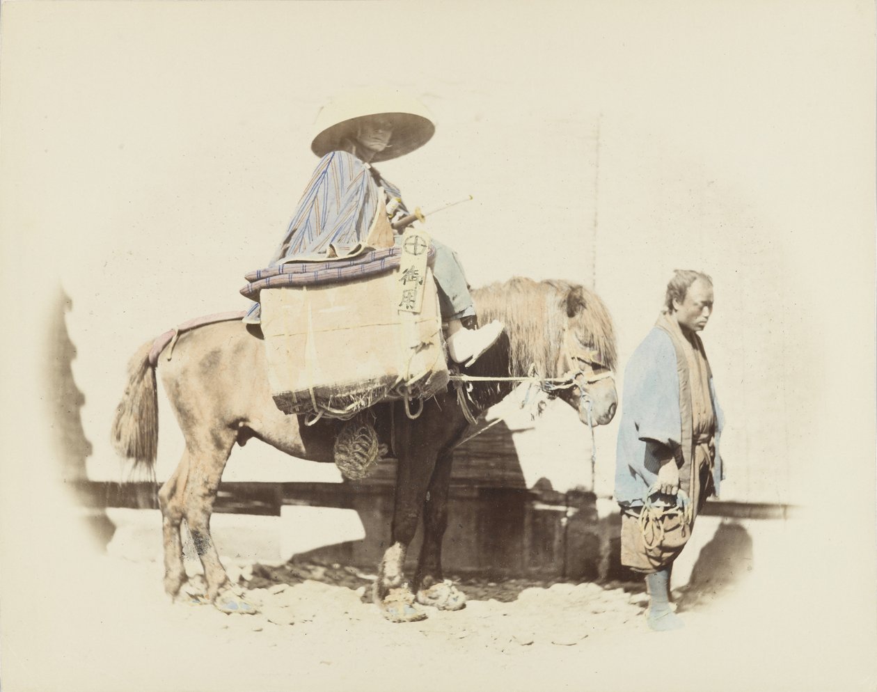 Hombre a caballo de Japanese Photographer