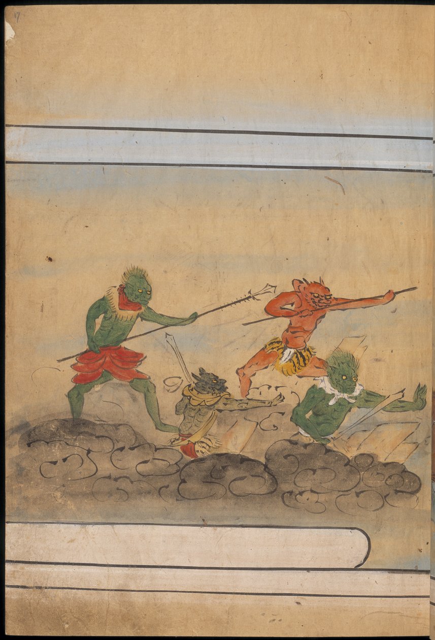 Goblins armados, ilustración del 