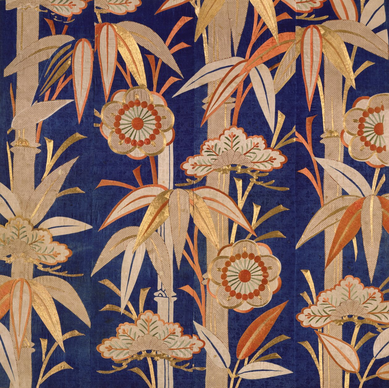 Paño de altar de templo budista, Periodo Edo (1600-1868) 1805 (seda) de Japanese School