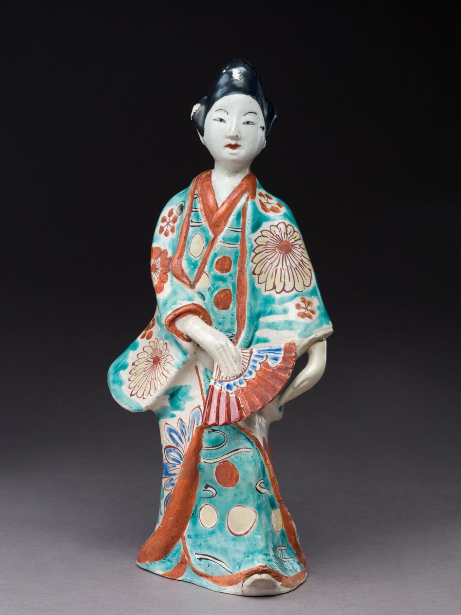 Figura de una mujer bailando, japonesa, probablemente siglo XVII de Japanese School