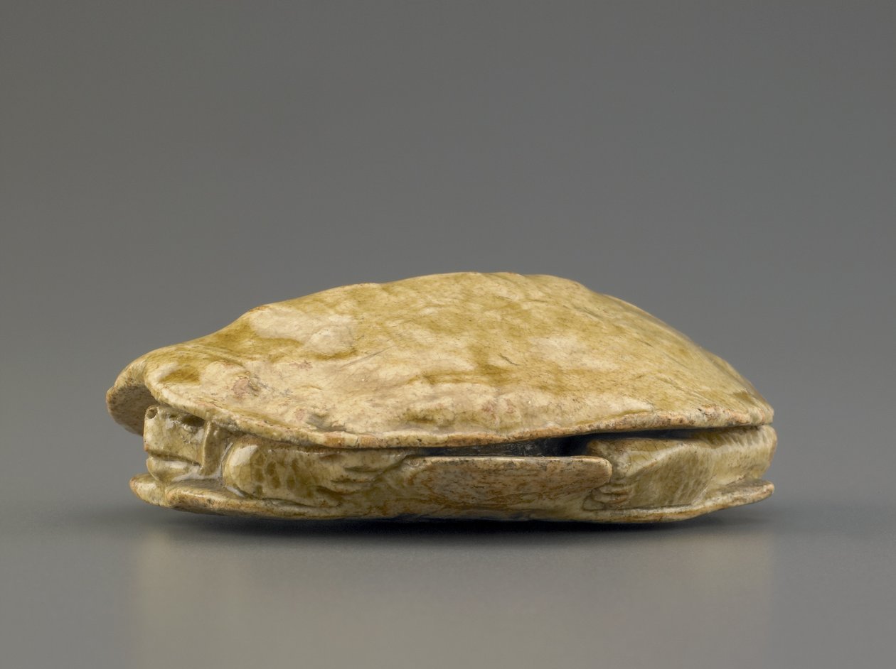 Caja de incienso en forma de tortuga, Nagoya, prefectura de Aichi, período Edo de Japanese School