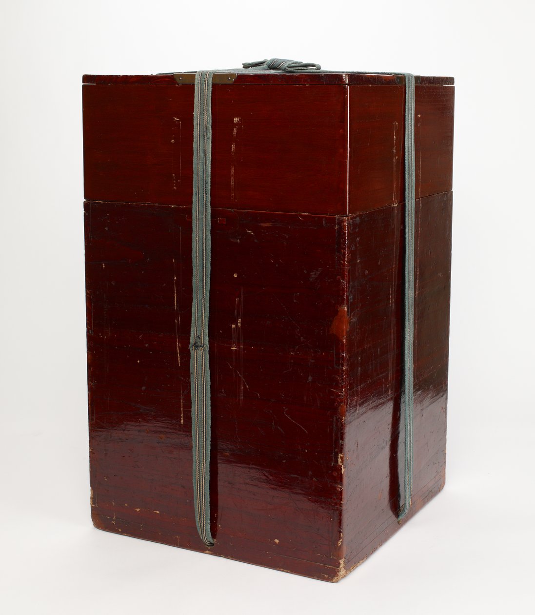 Caja de almacenamiento interior para tarro de té y accesorios, 1615-1868 de Japanese School