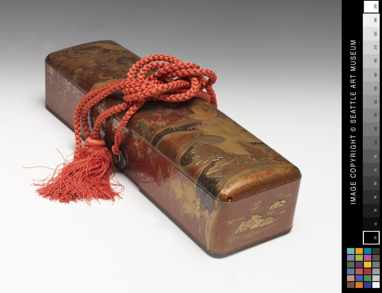 Caja larga de Daimyo de Japanese School