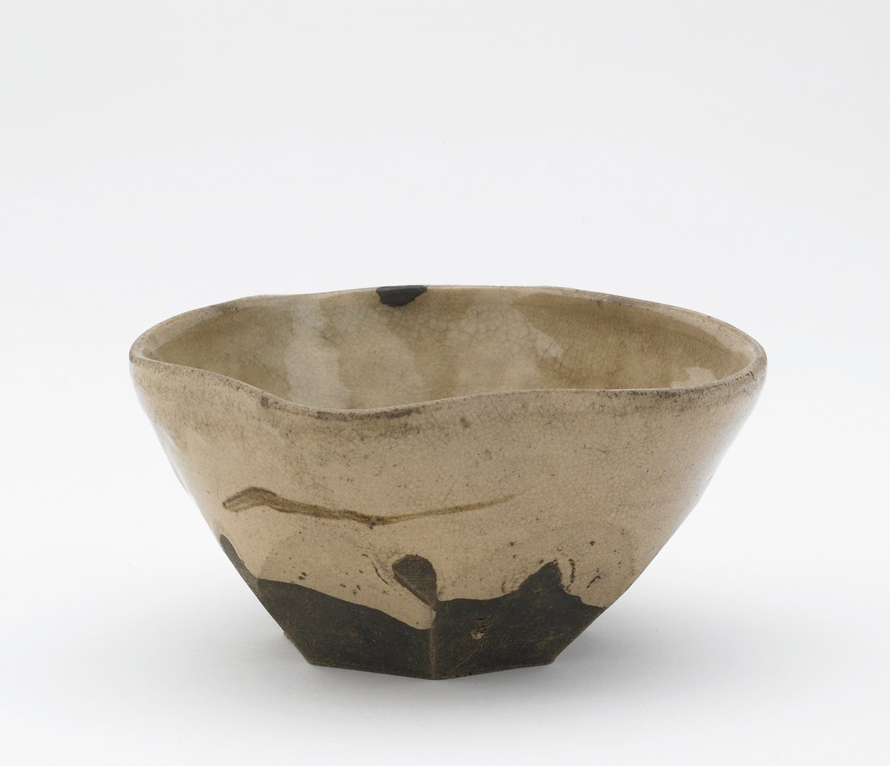 Cuenco de servir, prefectura de Hyogo, período Edo de Japanese School