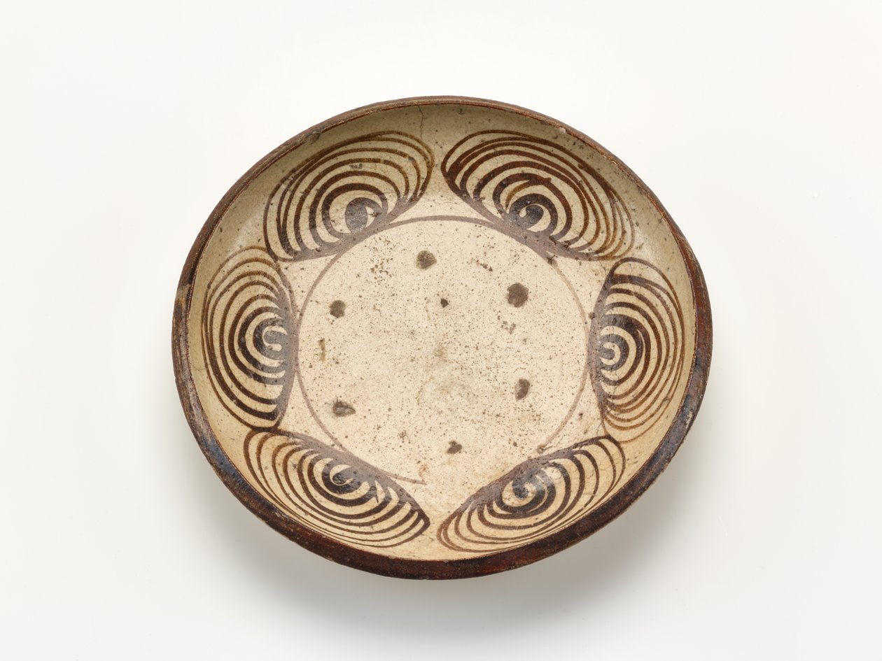 Plato de servir con diseño de "ojo de caballo", 1800-1830 de Japanese School