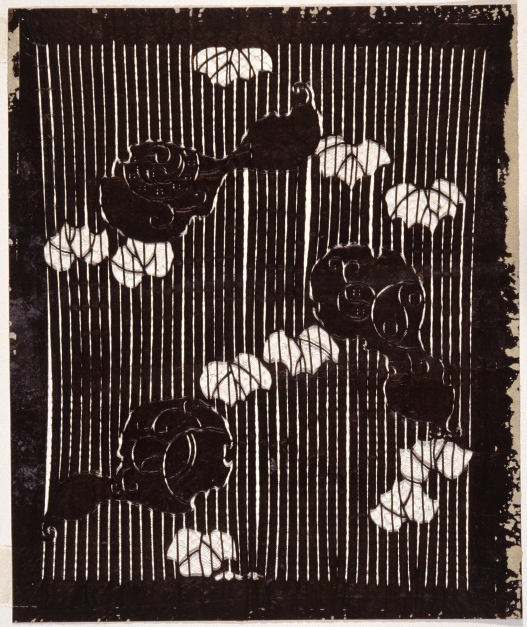 Plantilla: Calabazas y hojas de Japanese School