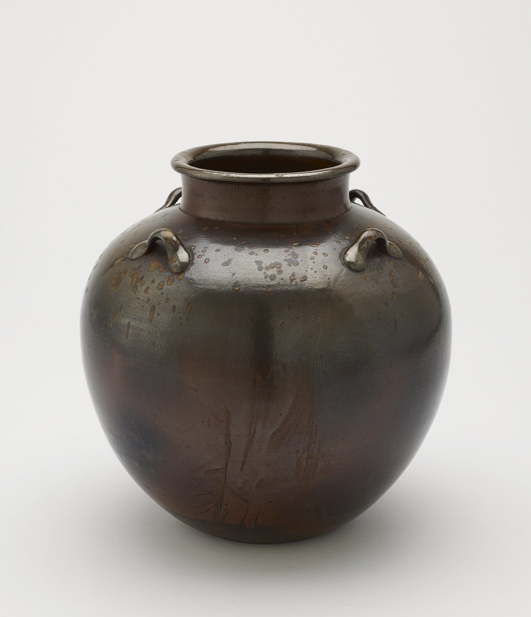 Jarra de almacenamiento de hojas de té, Imbe, prefectura de Okayama, período Edo, siglo XVIII-XIX de Japanese School