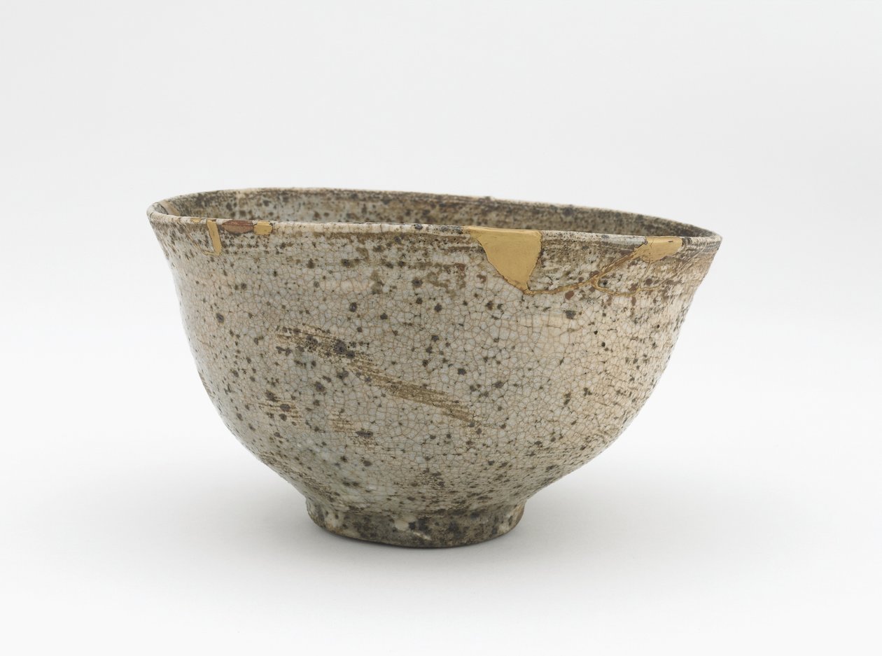 Tazón de té, período Edo, siglo XVIII-mediados del siglo XIX de Japanese School