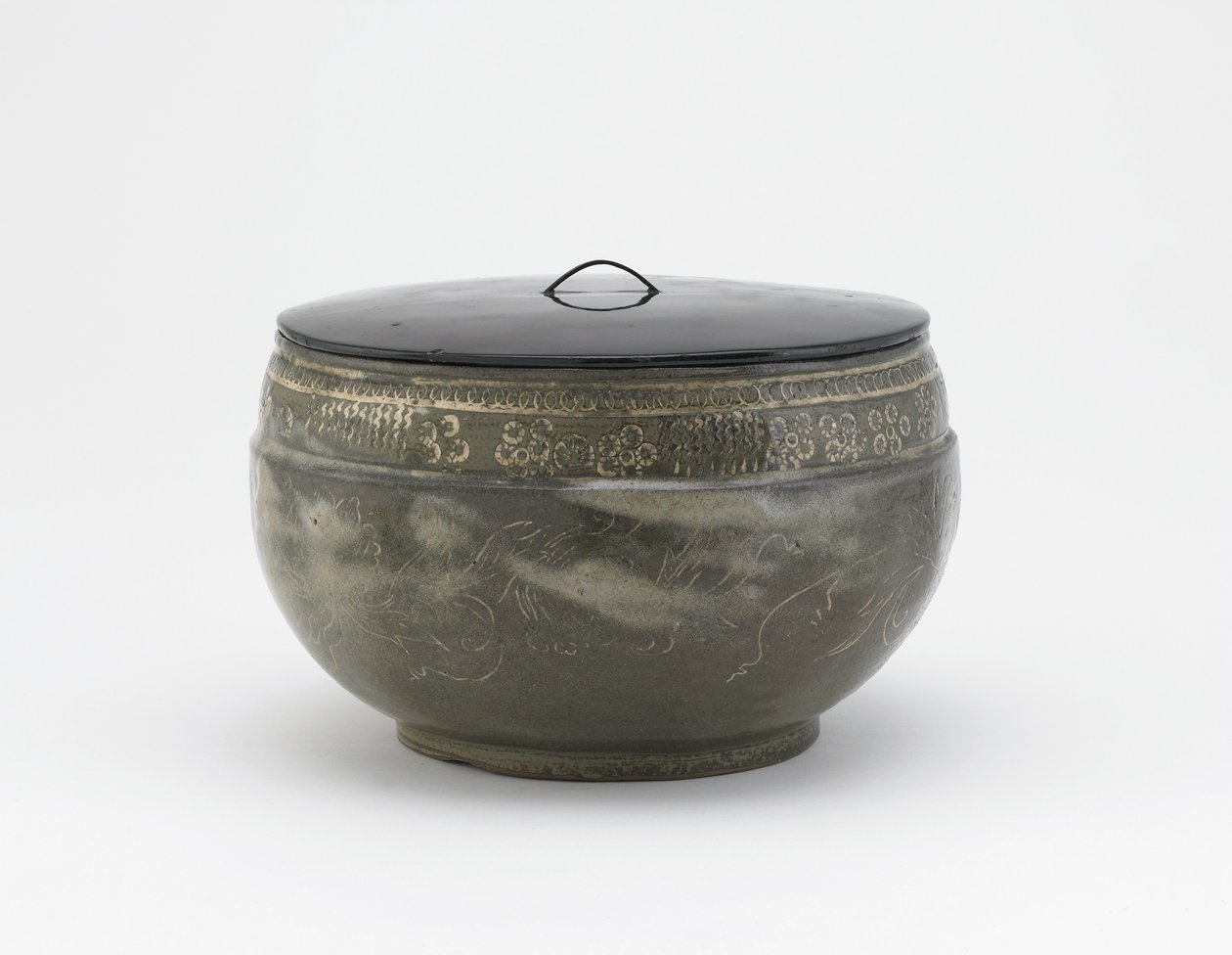 Jarra de agua para ceremonia del té, prefectura de Kumamoto, período Edo, siglos XVIII-XIX de Japanese School