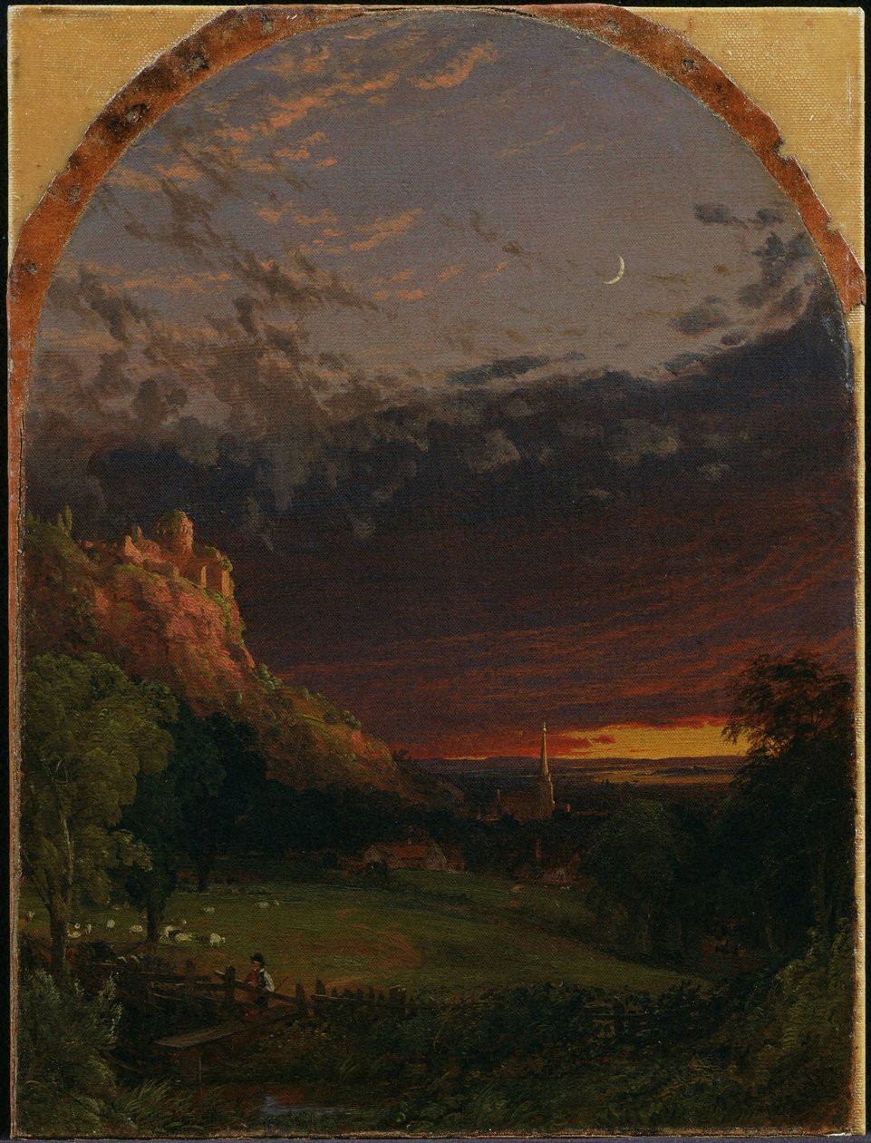 Atardecer de Jasper Francis Cropsey