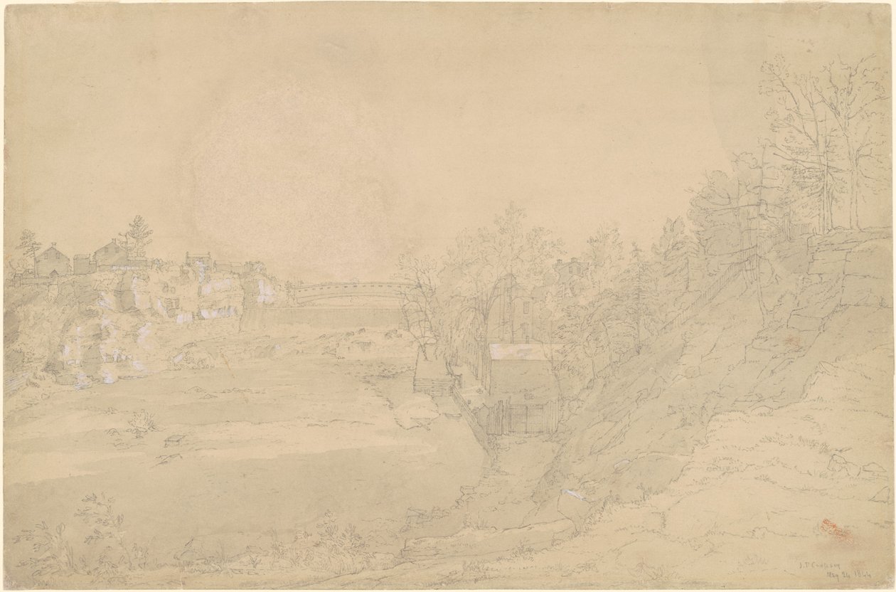 Molino de plomo de James McCullough de Jasper Francis Cropsey