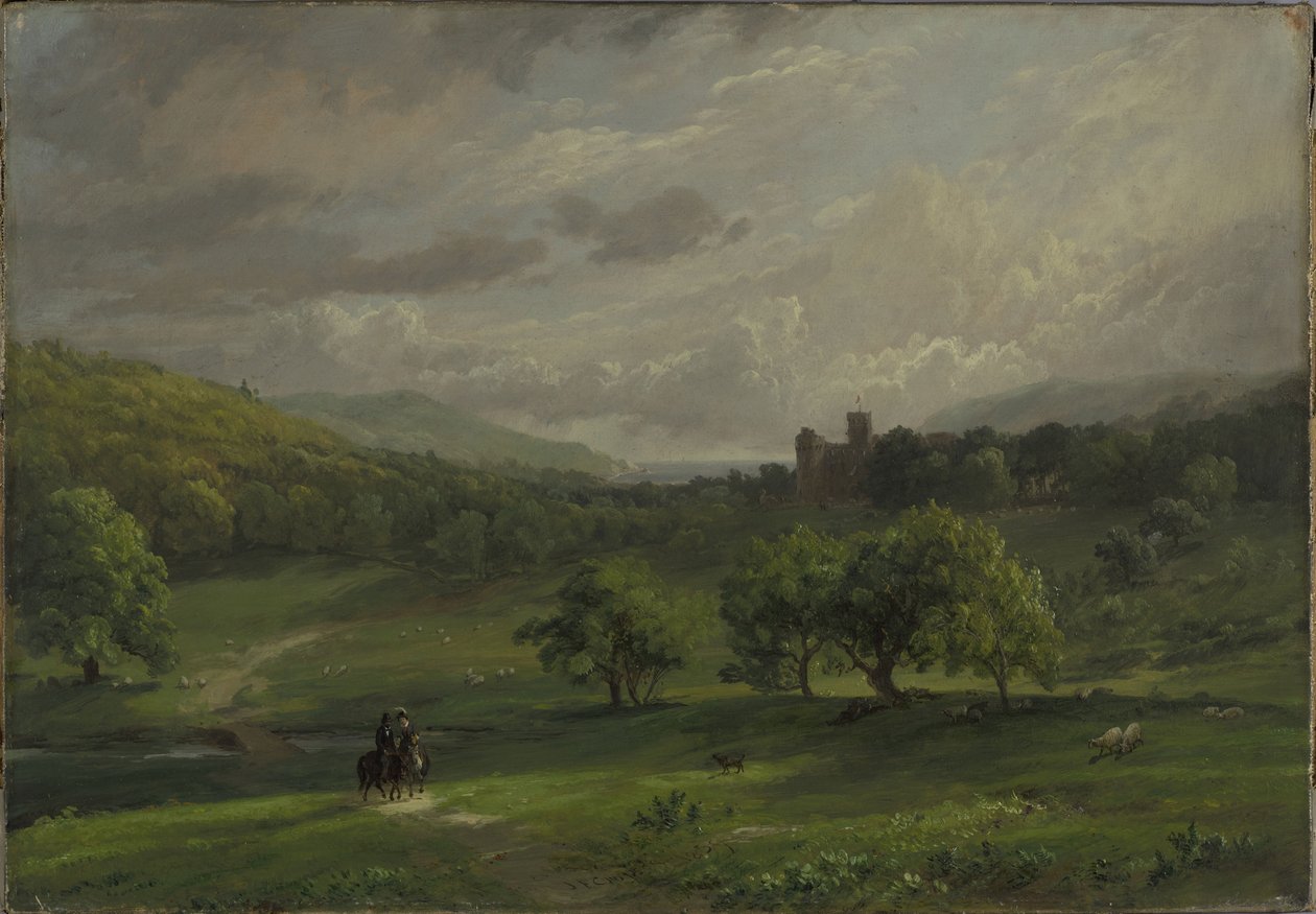 Castillo de Lulworth de Jasper Francis Cropsey