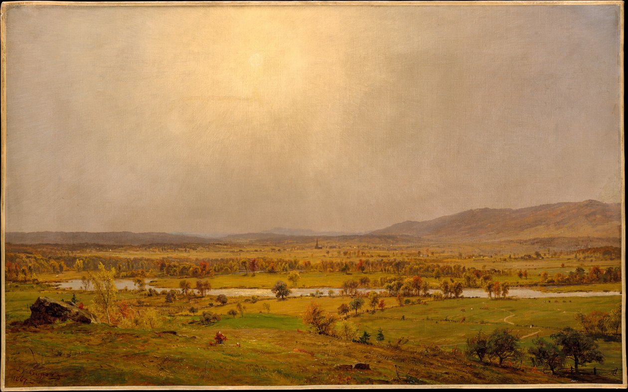 Pompton Plains, Nueva Jersey de Jasper Francis Cropsey