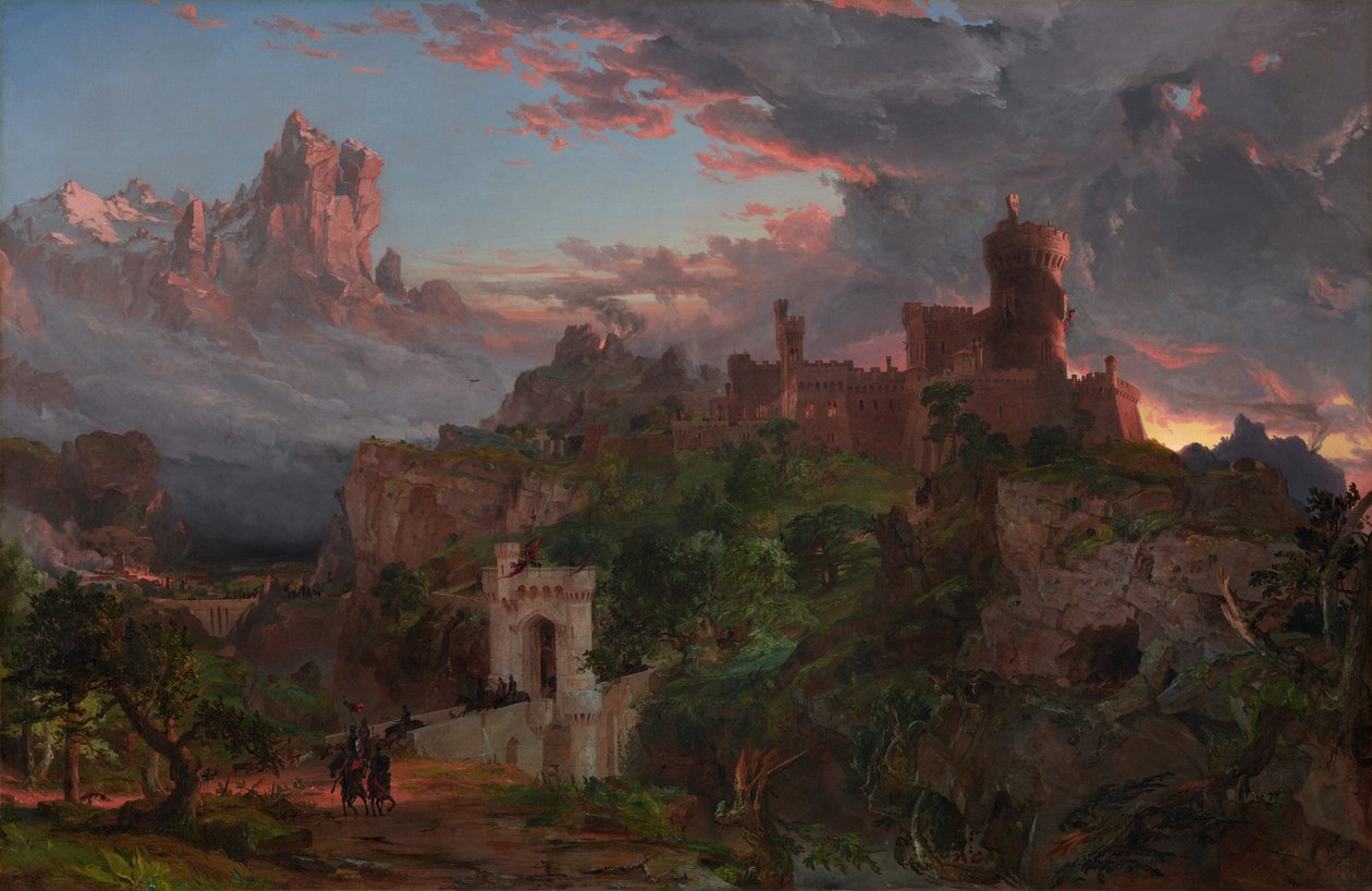 El espíritu de la guerra de Jasper Francis Cropsey