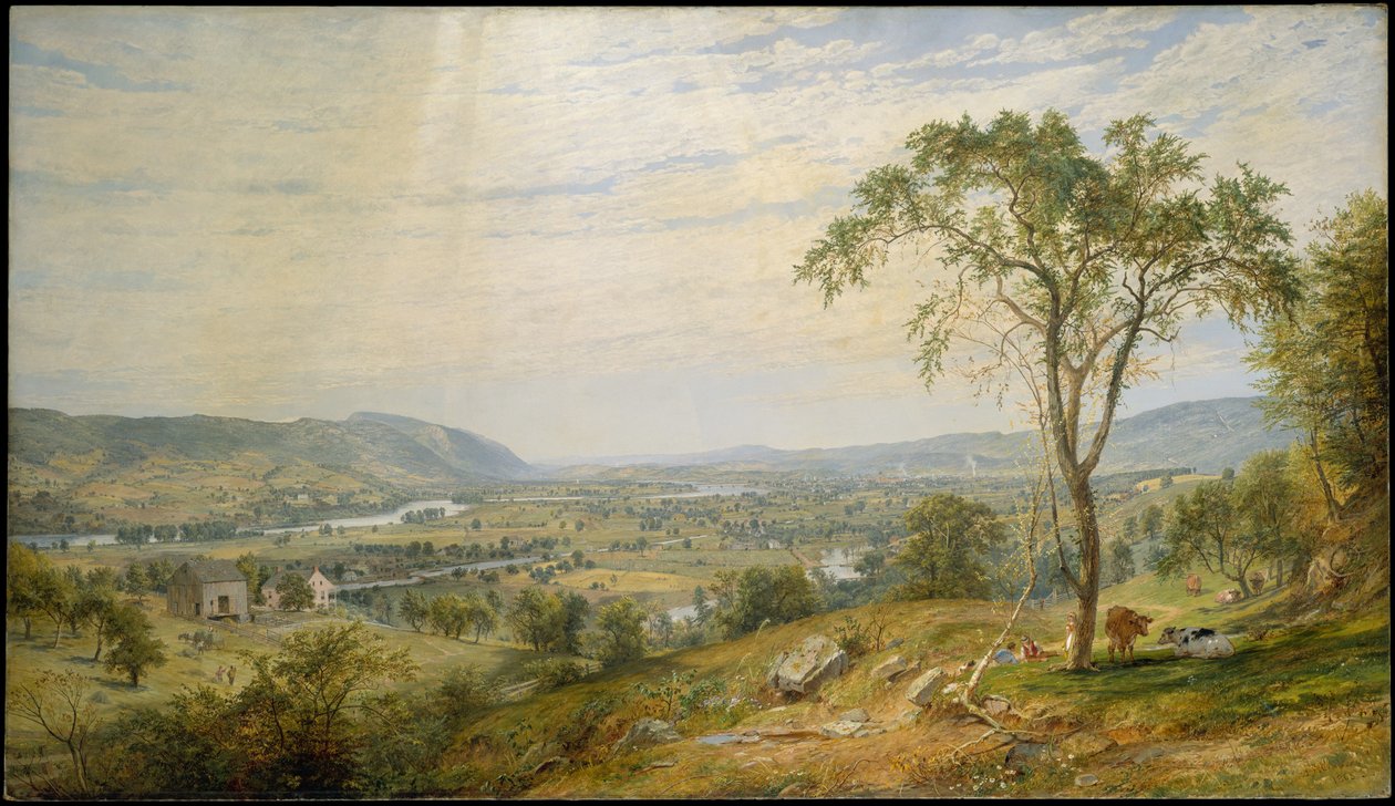 El valle de Wyoming de Jasper Francis Cropsey