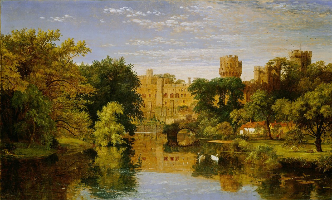 Castillo de Warwick, Inglaterra de Jasper Francis Cropsey