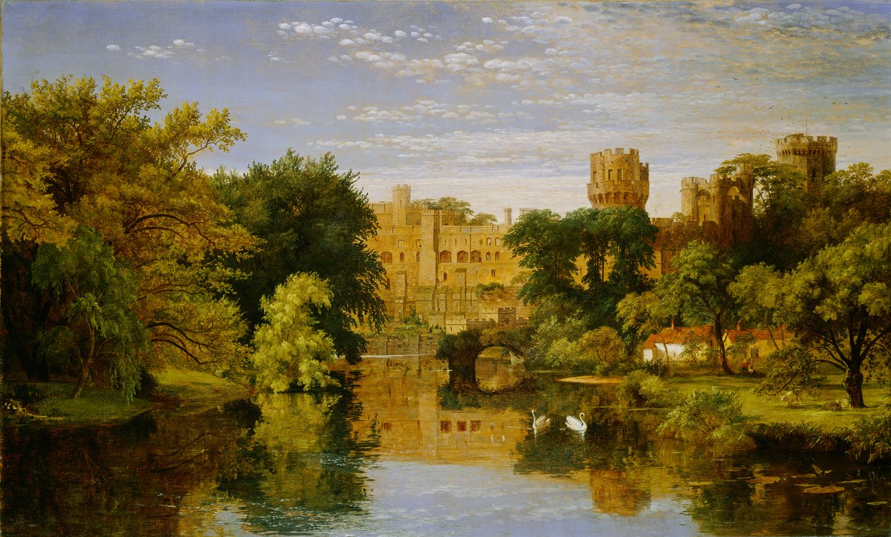 Castillo de Warwick, Inglaterra de Jasper Francis Cropsey