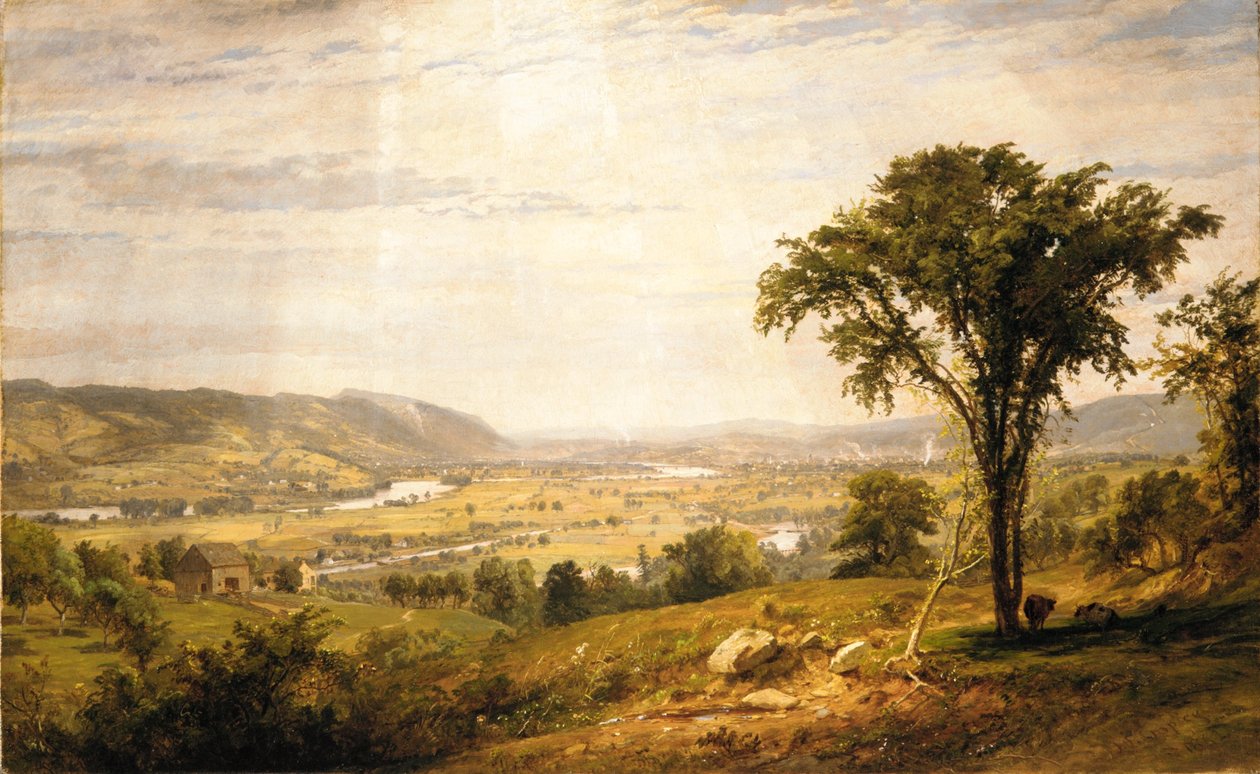 Wyoming Valley, Pensilvania de Jasper Francis Cropsey