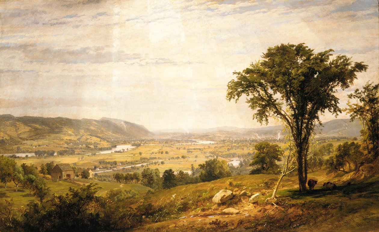 Valle de Wyoming, Pensilvania de Jasper Francis Cropsey