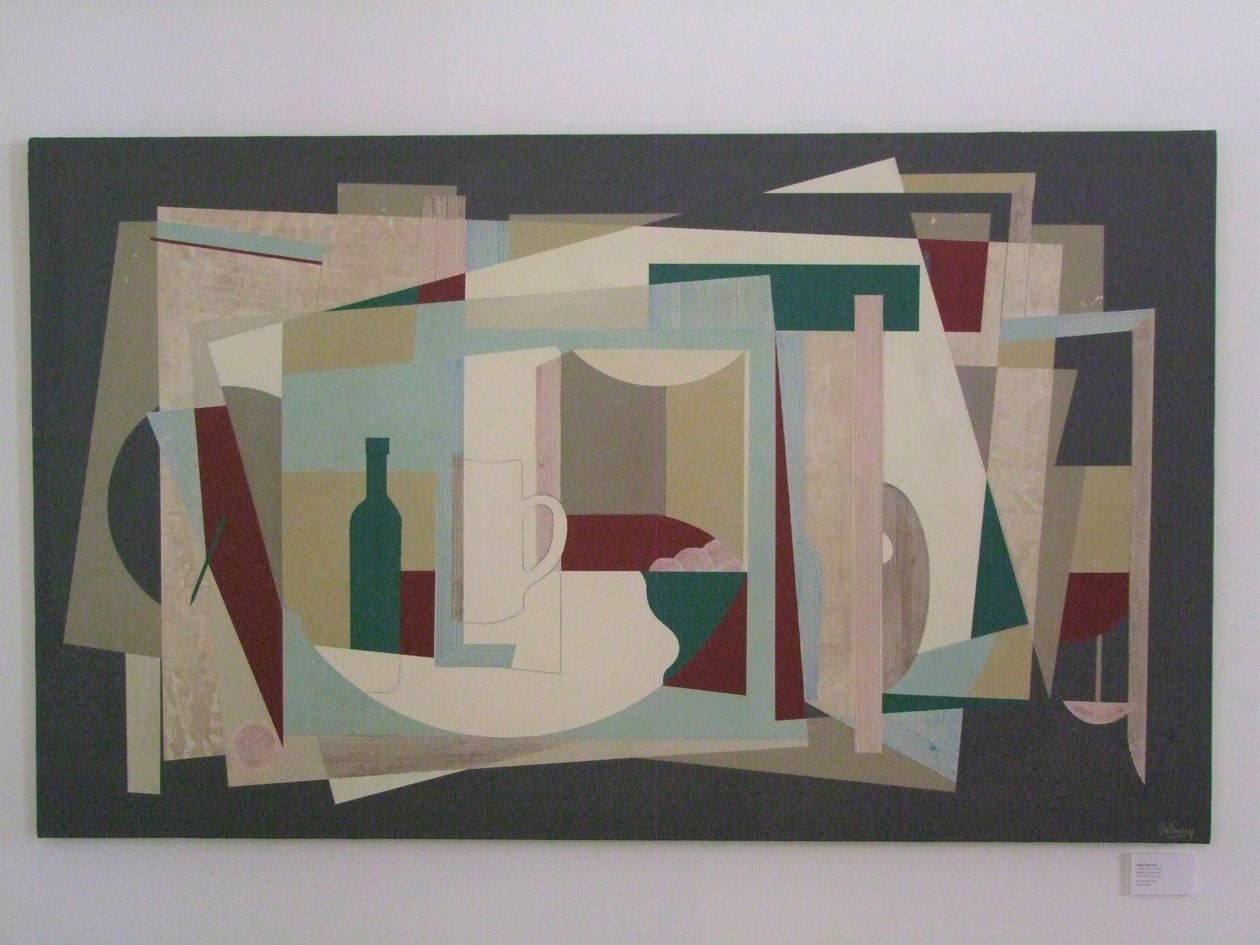 Héroe abstracto (pintura) de Jasper Galloway