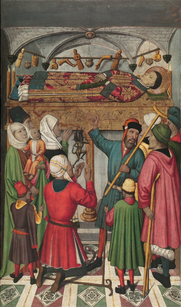 Milagros póstumos de San Vicente de Jaume Huguet