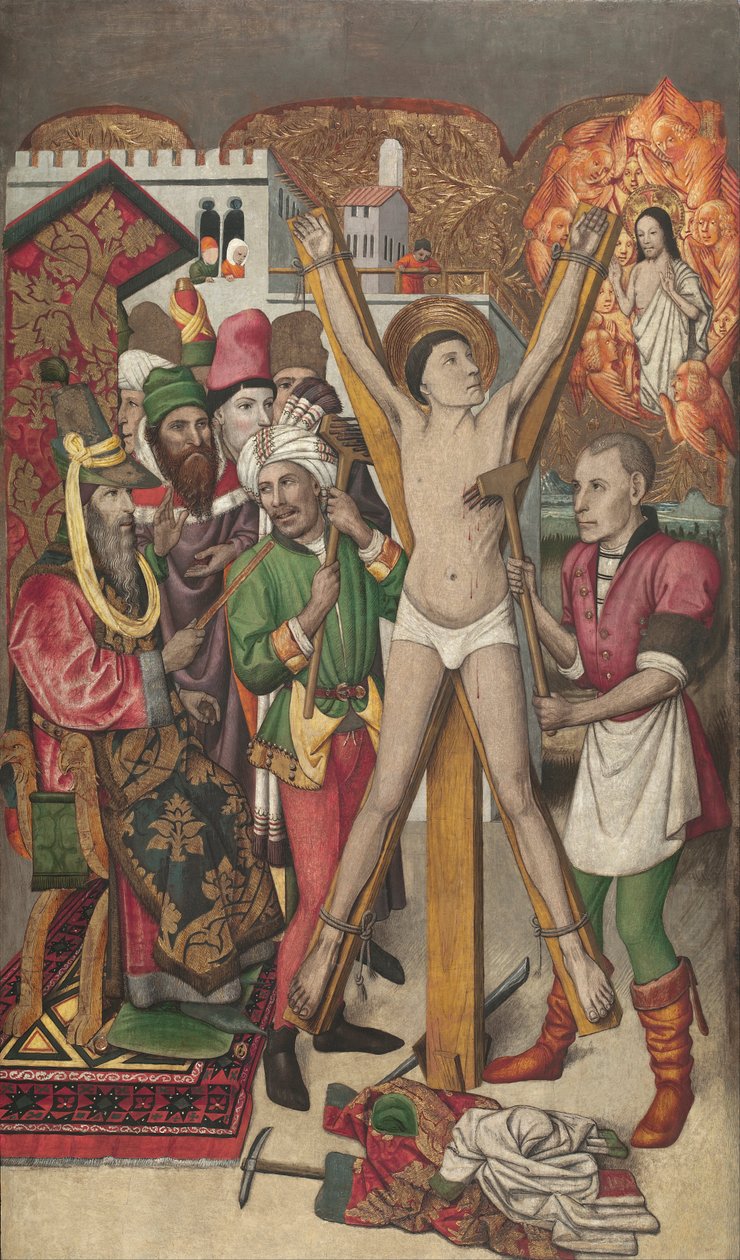 San Vicente en el potro de Jaume Huguet