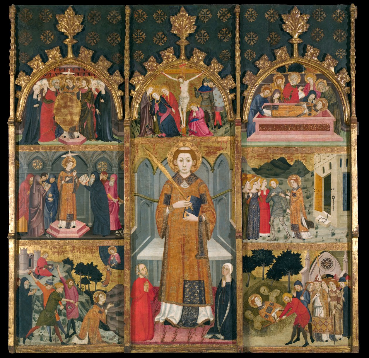 Retablo de San Esteban de Jaume Serra