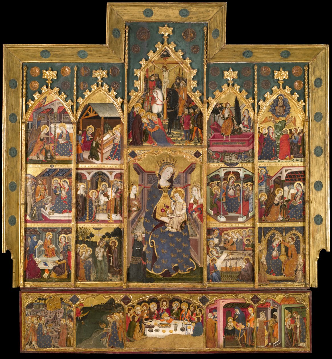 Retablo de la Virgen de Jaume Serra