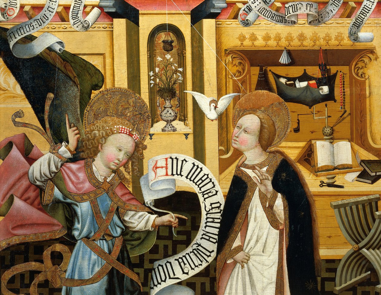 La Anunciación, retablo de Verdú de Jaume Ferrer