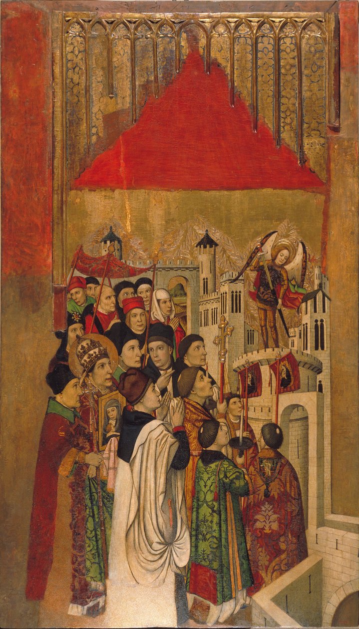Aparición de San Miguel en el Castillo de Sant