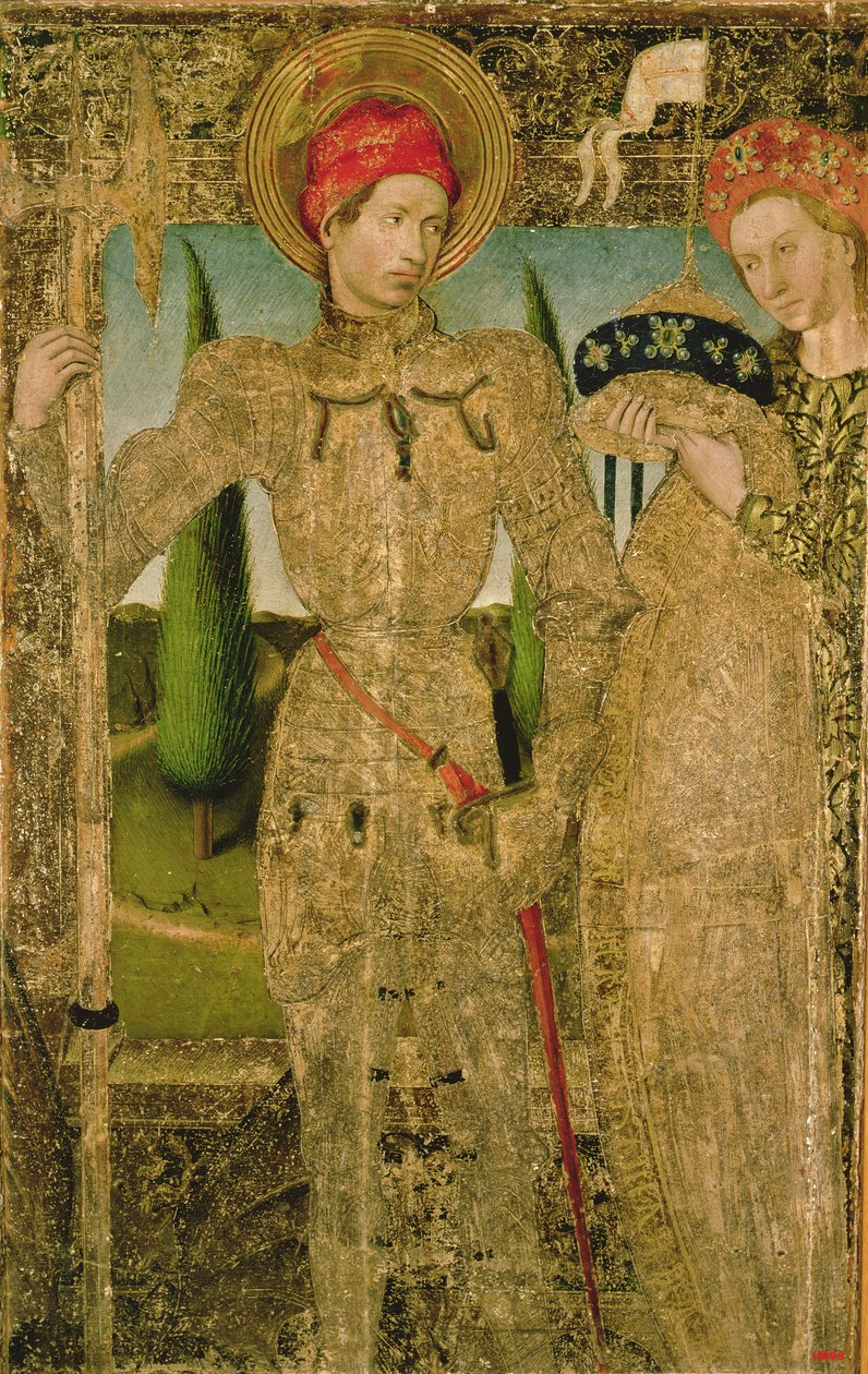 San Jorge y la Princesa, 1448 de Jaume Huguet