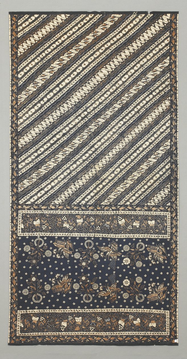 Sarong (kain kapala) de Javanese School