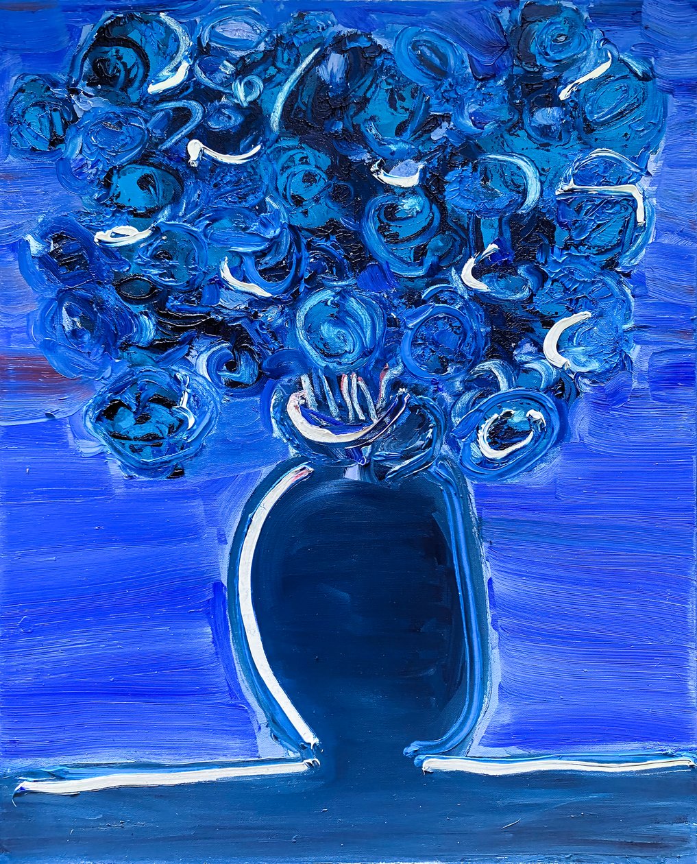 Fleur de Sel nº 1 París en invierno, 2021 (óleo sobre lienzo) de Jay Batlle