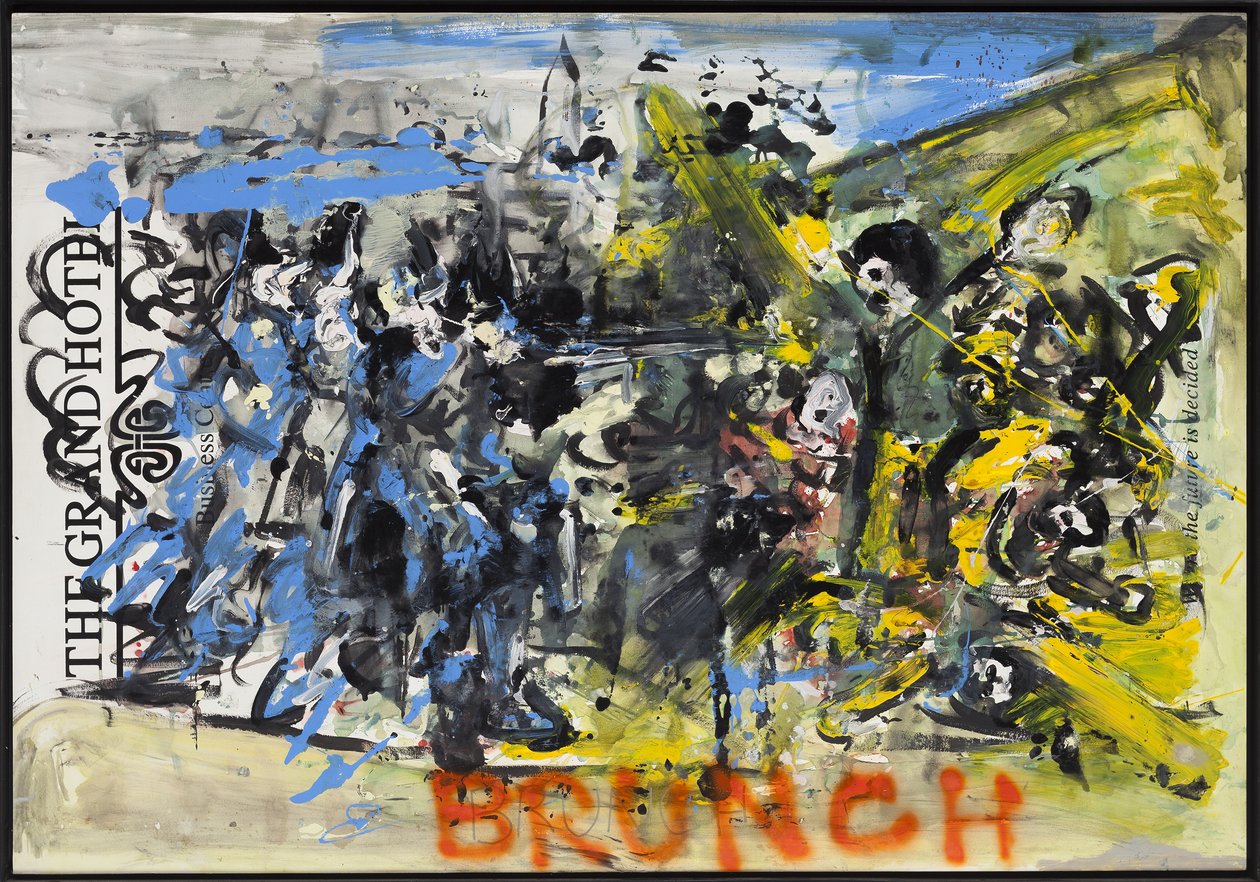 The Execution Of History, 2010 (técnica mixta sobre papel de acuarela montado en panel con receta en el reverso) de Jay Batlle