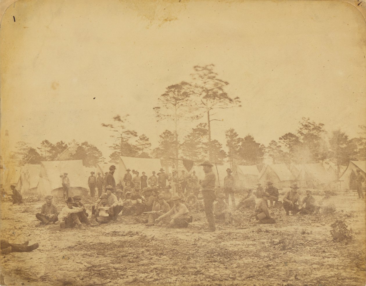 [Campamento de la Guerra Civil] de Jay Dearborn Edwards