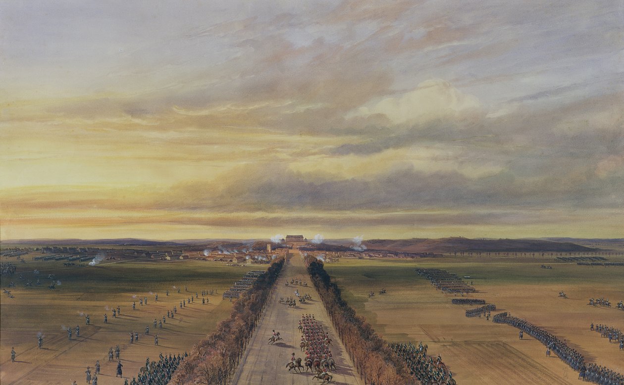 Batalla de Brienne, 29 de enero de 1814, 1840 de Jean Antoine Simeon Fort